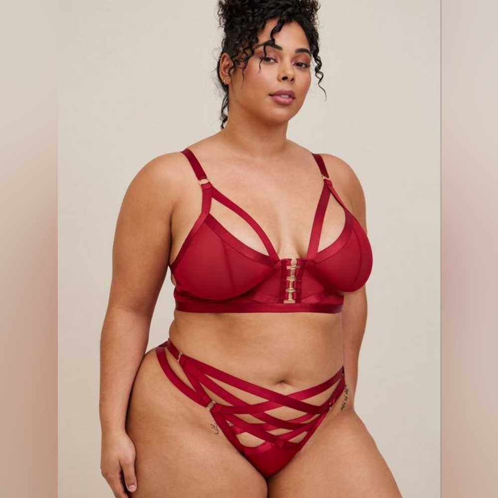 Red lingerie